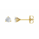 14K Yellow Gold 1/5 CTW Natural Diamond Stud Earrings