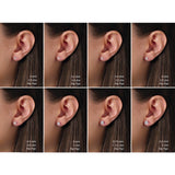 Platinum 3/4 CTW Natural Diamond Stud Earrings