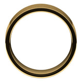10K Yellow Gold 8 mm Lightweight Comfort-Fit Flat Band Size 9.5