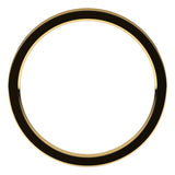 18K Yellow Gold 1.5 mm Flat Comfort Fit Light Band Size 9.5
