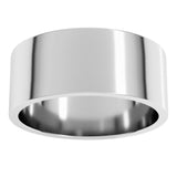 Continuum Sterling Silver 8 mm Flat Band Size 7.5