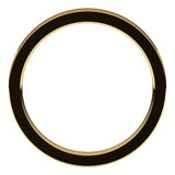 18K Yellow Gold 2.5 mm Comfort-Fit Flat Band Size 6