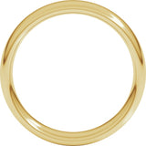 18K Yellow Gold 5 mm Comfort-Fit European-Style Band Size 9.5