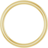 10K Yellow Gold 1.5 mm Comfort-Fit European-Style Band Size 7