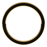 18K Yellow Gold 2 mm Comfort-Fit Flat Band Size 6.5