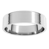 Platinum 5 mm Ultra-Lightweight Flat Band Size 5.5
