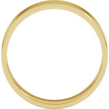 10K Yellow Gold 5 mm Ultra-Lightweight Flat Band Size 9.5