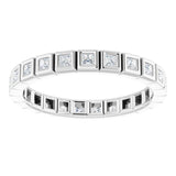 Platinum 1/3 CTW Natural Diamond Eternity Band Size 7