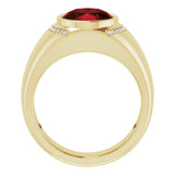 Bezel-Set Ring