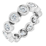 Bezel-Set Eternity Band