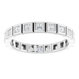 Bezel-Set Eternity Band