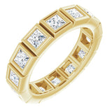 Bezel-Set Eternity Band