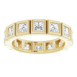 Bezel-Set Eternity Band