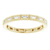 Bezel-Set Eternity Band