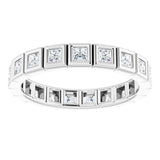 Bezel-Set Eternity Band