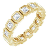 Bezel-Set Eternity Band