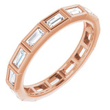 Bezel-Set Eternity Band