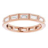 Bezel-Set Eternity Band