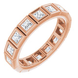 Bezel-Set Eternity Band