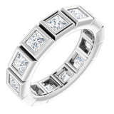 Bezel-Set Eternity Band