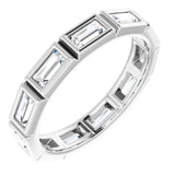 Bezel-Set Eternity Band