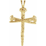 Nail Cross Necklace Or Pendant