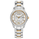 CITIZEN Eco-Drive Dress/Classic Eco Crystal Eco Ladies Stainless Steel